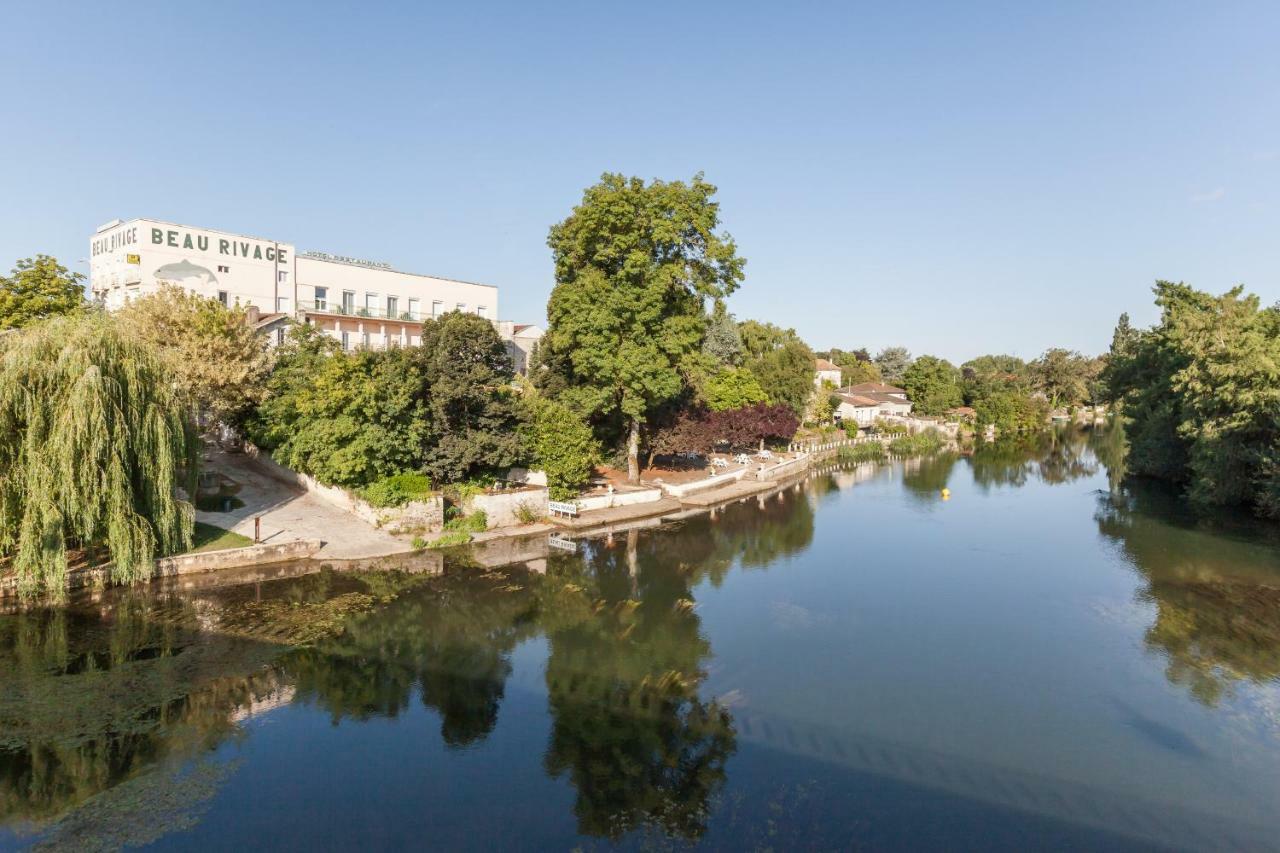 Hotel Restaurant Beau-Rivage Mansle-les-Fontaines Exterior foto